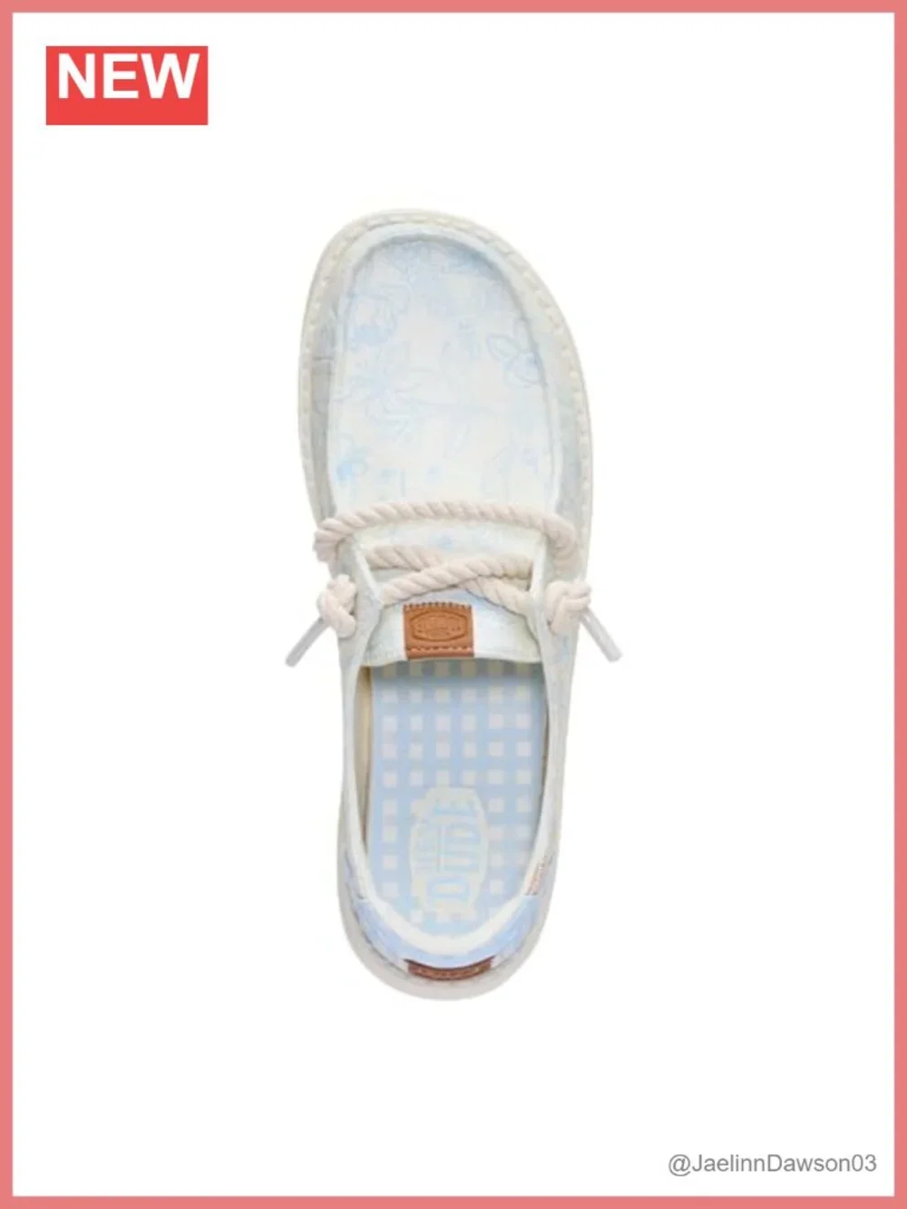 Women's Floral Slip On Loafers Canvas Lightweight Casual Shoes